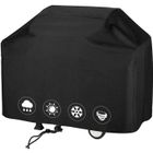 Housse de Gril - JINZDASU - 145x61x117cm - Tissu Oxford 420D - Étanche, Coupe-Vent, Résistant Aux Déchirures