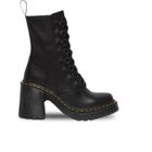 Bottes pour Femme Dr. Martens Chesney Noir - Cuir - Lacets