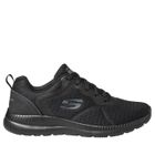 Basket Skechers Bountiful Quick Path - Femme - Noir - Lacets - Semelle Air-Cooled Memory Foam