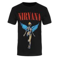 T-Shirt Nirvana Angelic Homme Noir - Nirvana - Angelic - Homme - Noir