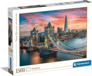 PUZZLE Londres au Crépuscule Puzzle de 1500 Pièces Jeu de