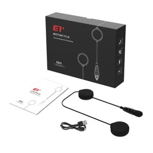KIT BLUETOOTH TÉLÉPHONE Oreillette Bluetooth E1 + pour casque, Intercom CV
