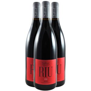 VIN ROUGE L'Infernal Riu Rouge 2018 - Lot de 3x75cl - L'Infernal - Combier - Vin Rouge - Origine Espagne - Appellation D.O Priorat
