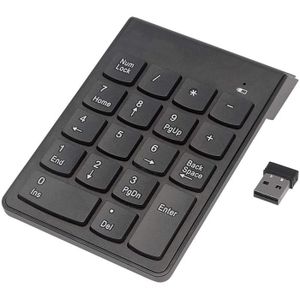 CLAVIER D'ORDINATEUR mini clavier numérique sans fil pavé 18 touches US