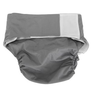 Double poche d'ouverture lavable réglable réutilisable couches pour adultes en tissu pour hommes pour les soins de l'incontinence Sous-vêtements de protection Couches de poche pour adultes 