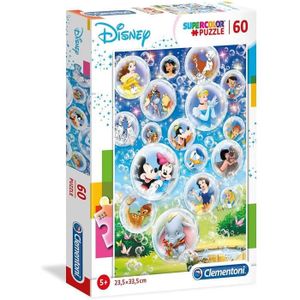 PUZZLE Puzzle Disney Classic 60 pièces - Clementoni - Thème Dessins animés et BD - Pour enfants de 5 ans et plus