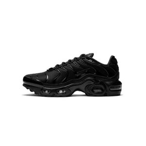 BASKET Basket Nike AIR MAX PLUS Junior - Noir - Enfant - Garçon - NIKE - Lacets - Polyester