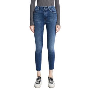 JEANS Jeans Femme Taille Elastique Coupe Skinny Confortable Jeans Taille Haute Stretch Décontracté Jean en Denim,Bleu