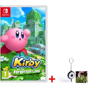 JEU NINTENDO SWITCH Kirby et le monde oublié Jeu Switch + 1 Flash LED 