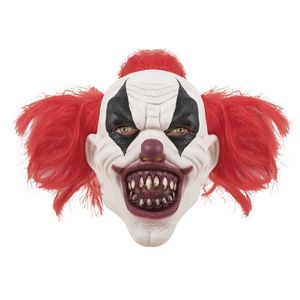 Clown tueur de poupée d'animation d'Halloween à double tête avec lumière et  son 180 cm
