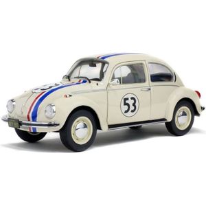 VOITURE - CAMION Voiture miniature de collection - SOLIDO - VW Beetle Racer 53 - 1/18 ème en métal - Garçon