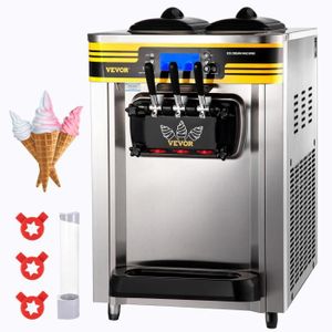 SORBETIÈRE Machine à Crème Glacée Molle -VEVOR - 22-30L-h 235