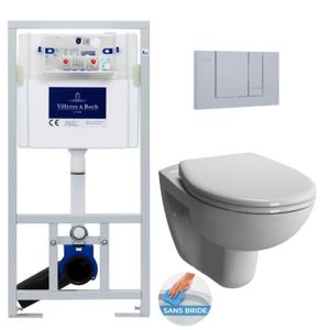 WC - TOILETTES Villeroy & Boch Pack WC Bâti-support Viconnect Pro