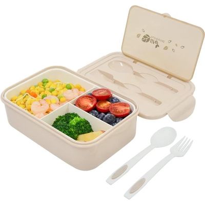 Acheter Boîte à déjeuner Bento à 3 compartiments, étanche, passe