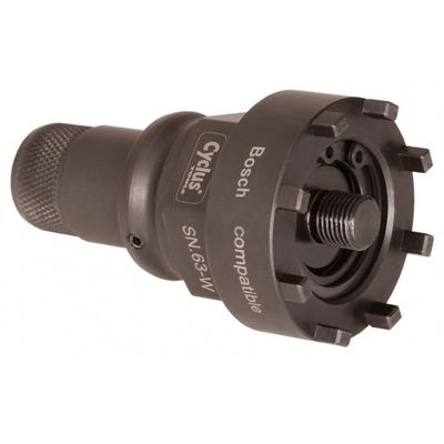 PEDALIER VTT P2R 7/8V. ALU NOIR 170mm 48-38-28 AVEC PARE