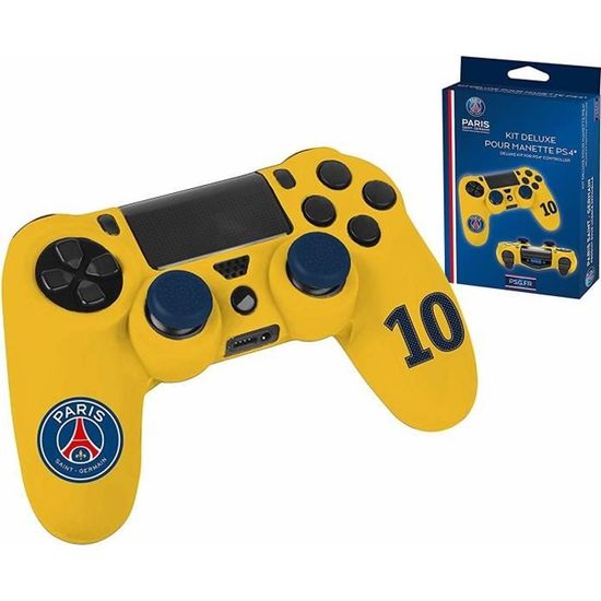 PSG Paris Saint Germain Kit de customisation pour manette PS4 N 10 Bleu -  Accessoires PS4 - LDLC