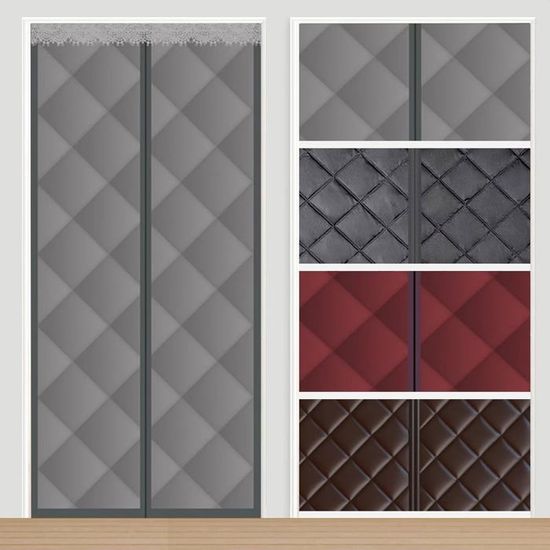 Isolant Thermique Anti Froid Porte Entre CoupeVent Impermable Kit