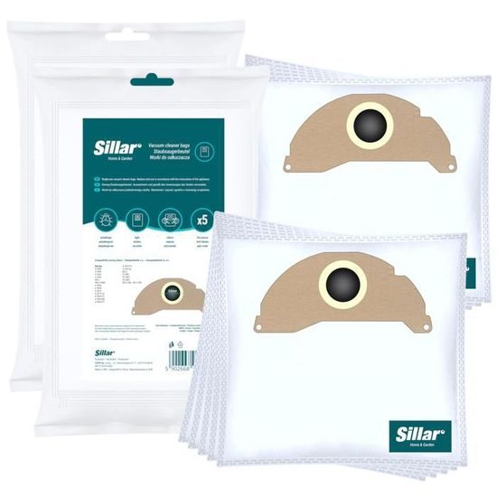 20 Pièces Sac Aspirateur pour WD2 MV2 WD 2.200 WD2250 A2004 A2054 A2099 20 Pièces Sac Aspirateur pour WD2 MV2 WD 2.200 WD2250 A2004 A2054 A2099