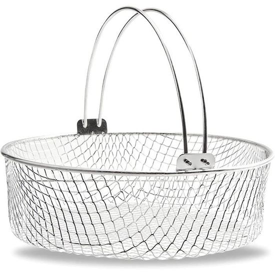 Panier à Pâtes En Inox Avec Filtre - Passoire à Nouilles Avec Poignée