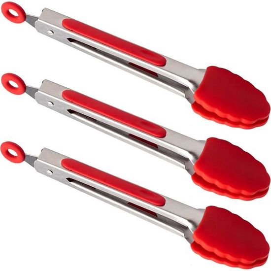 Lot De 3 Pinces Jouet Pour Enfants - Imitation Barbecue Et Pâtisserie - En ABS, Pour Développer La Motricité Fine