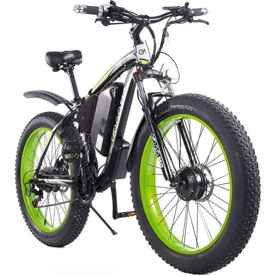 GOGOBEST Vélo électrique GF700 VTT Vélo électrique pour adultes, Fat Bike électrique 26 ", Shimano 21 vitesses