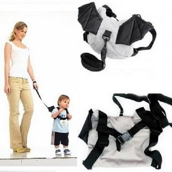Harnais De Securite Laisse Enfant Bebe Ceinture Anti Perdu Pour Tout Petits Sangle Reglable Chauve Souris Gris Cdiscount Bricolage