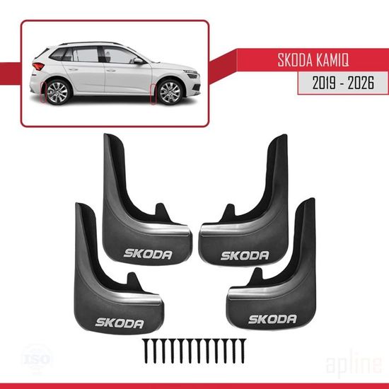 Pour Volkswagen Caddy Bavettes Garde-boue Pour L'avant Et L'arrière 4 Pièces