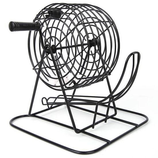 Jeu De Bingo Traditionnel – Machine à Billes En Fer Et Plastique – 2+ Joueurs – 75/90 Numéros – Jeu De Fête Complet