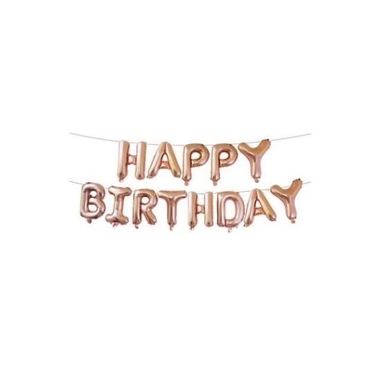 Ballons Grand Joyeux Anniversaire Ballon Banniere Auto Gonflant Parti Decoration Fete Fetes Occasions Speciales Maison