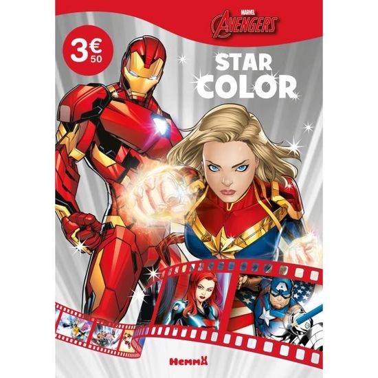 Hemma - Marvel Avengers – Star Color – Livre de coloriage – Dès 4