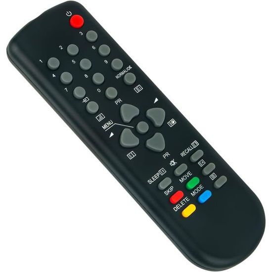 Nouveau Télécommande de Remplacement pour Daewoo TV B14V1TS,B20V3TS,B21V1TS,DTA20T1,DTA21Y1F,DTE25G6,DTE2898GB,GB14C3BL,GB14C3NTBL,GB14C3NTEGT,GB14V1N