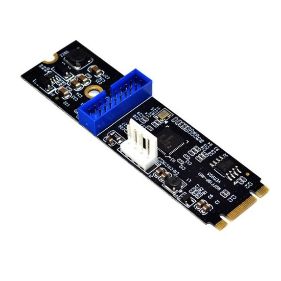 Câble D'extension M.2 Key A/E Vers PCIe X16 - Pour Connecter Une Carte Graphique Ou Autre Périphérique PCIe