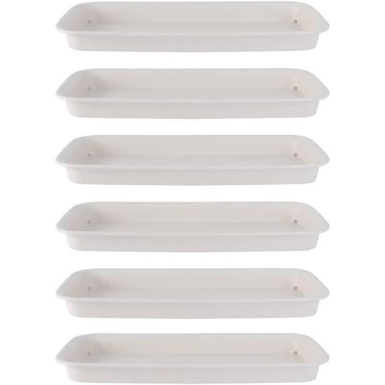 Kimmel Soucoupe De Pot De Fleurs, Diamètre : 10 Cm, Gris