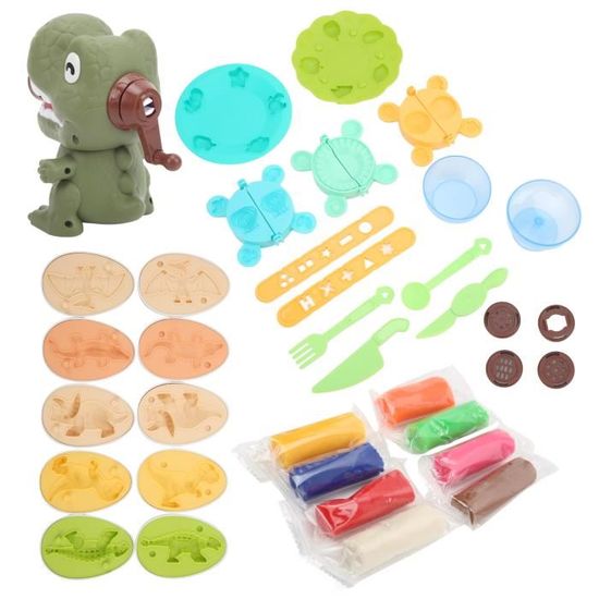 Kit Pâte à Modeler Ferme PLAY - 28 Pièces : 8 Pots D'argile Colorée, Moules Animaux, Outils, Ferme - Pour Enfant 3 Ans Et Plus - Jouet Créatif Et éducatif - 4