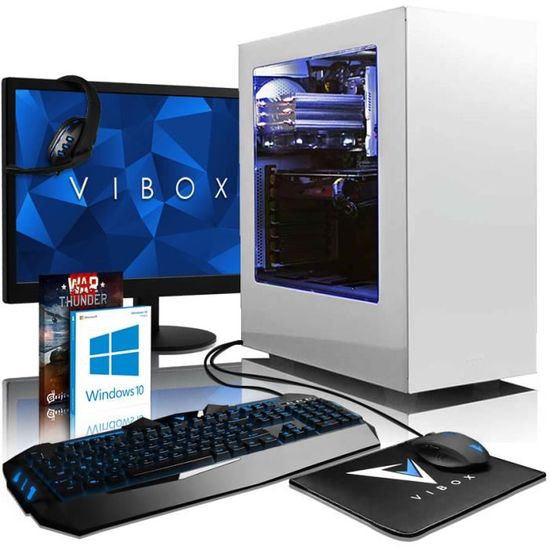 VIBOX Ursa Pack 39 PC Gamer - AMD 8-Core, GTX 1080 - Gaming