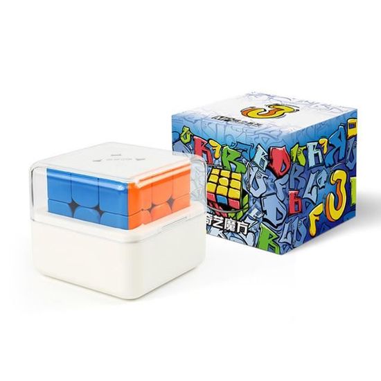 Cube Magique 3x3 Vitesse - Puzzle Éducatif Pour Enfants Et Adultes - Cadeau Casse-tête
