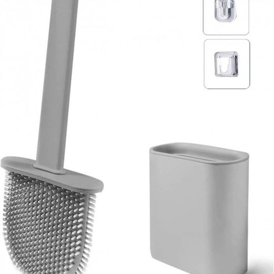 Brosse rectangulaire noire chromée Lavor