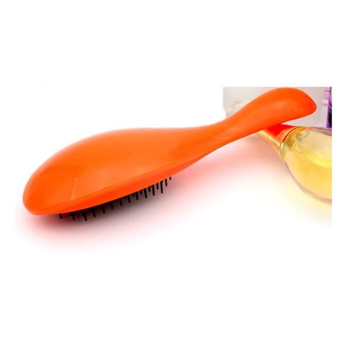 PEIGNE Mixte - Peigne à cheveux de massage portable - rouge21 SJZ™