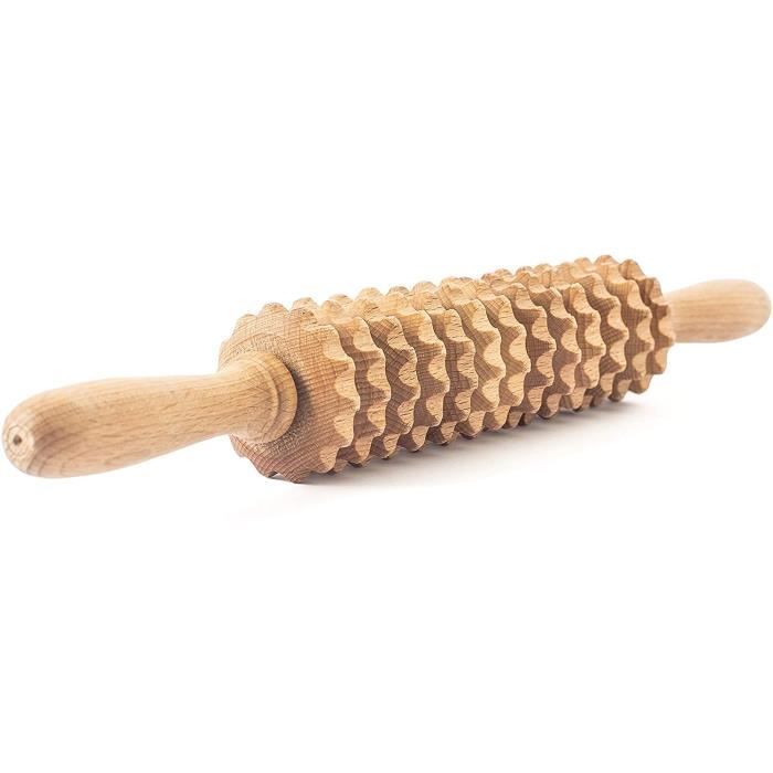 Accessoires de massage manuel Tuuli Accessories Anti Cellulite Masseur Rouleau de Massage Appareil Maderothérapie Bois 4 179724