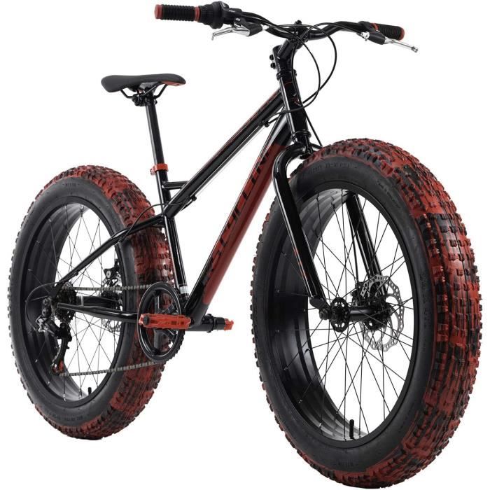 Ks Cycling Vtt Fatbike 24 Snw2458 Noir-rouge Tc 38