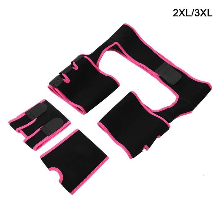 Cikonielf ceinture amincissante pour femmes Ceinture minceur Fat Burning Abdomen Hips Leg Trainer Workout Belt avec 2pcs bras