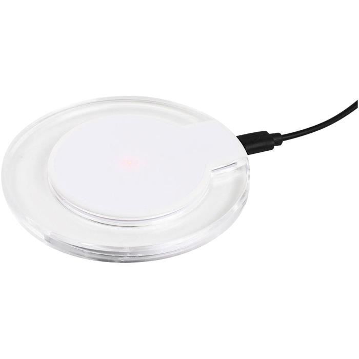 Chargeur sans fil induction - Blanc