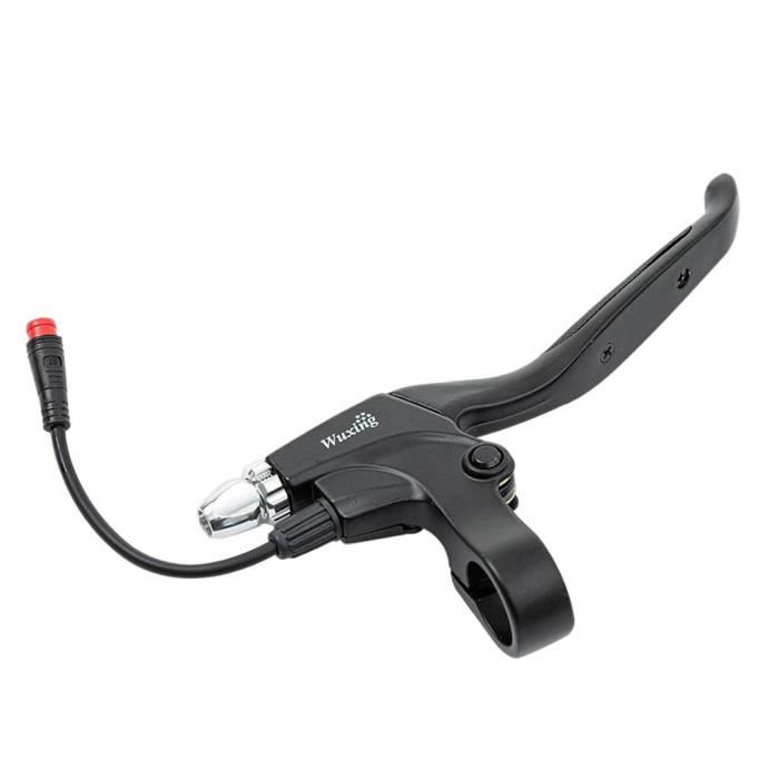 Leviers de frein de vélo électrique Guidon de scooter électrique antidérapant étanche pour 22mm La plupart des scooters Droite