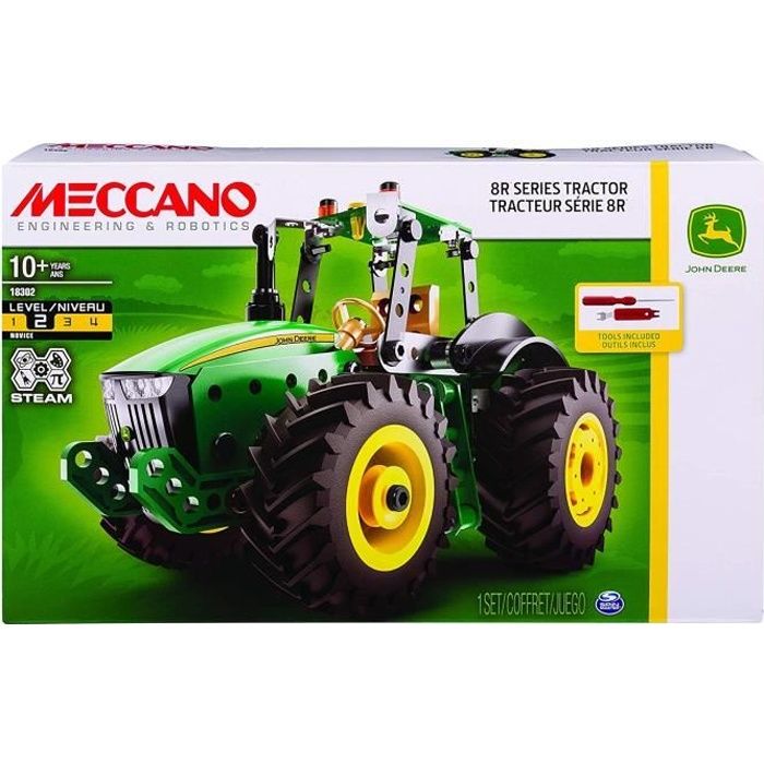 MECCANO JOHN DEERE Tracteur 8R
