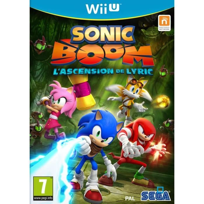 Nintendo Wii U Sonic Boom Lyic