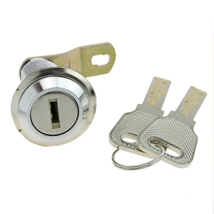Serrure à came batteuse barillet 30mm x M18 avec clé