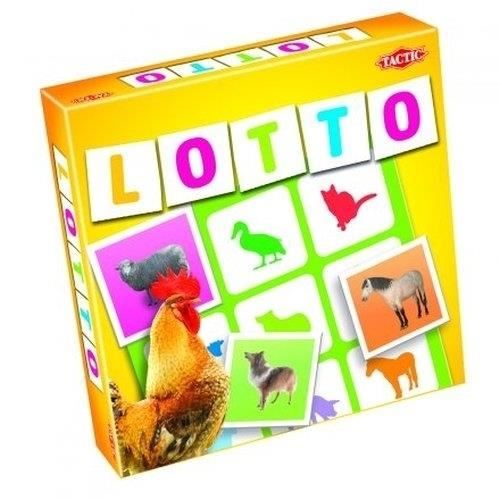 TACTIC Jeu d'Apprentissage Loto de la Ferme