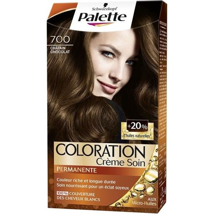 SCHWARZKOPF Coloration Permanente Palette - Châtain Chocolat 700