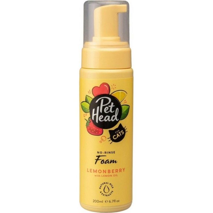 Shampoing sans eau - Company of Animals - 90742A - Mousse citronnelle - 204g - Pour chat