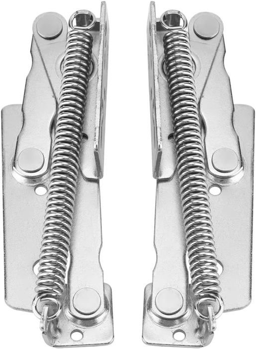 2 X Supports De Charnière Ascenseur Pour Porte De Placard, En Alu